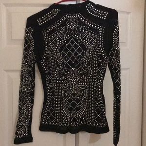 Brand New Unworn Embellished Top.